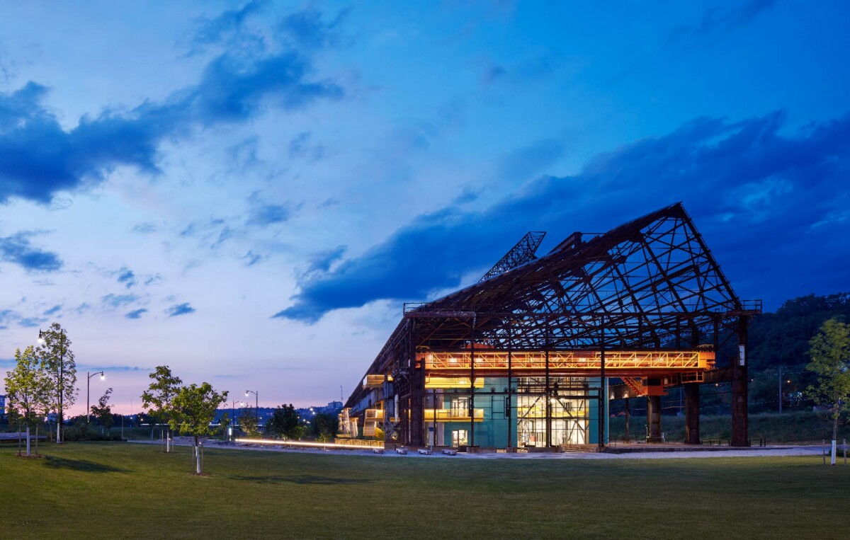 2025 AIA Architecture Award winner RIDC Mill 19 in Pittsburgh, PA