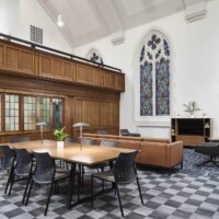 Sanctuary adaptive reuse at Belfry Apartments