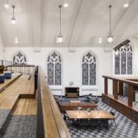 Sanctuary adaptive reuse at Belfry Apartments