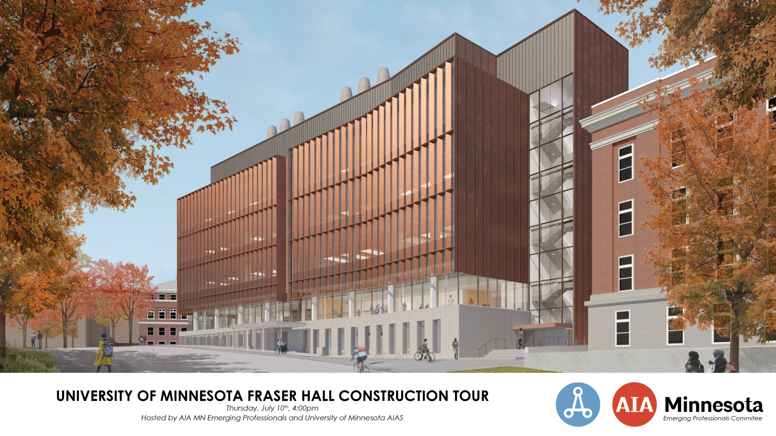 EPC Construction Tour of UMN Fraser Hall