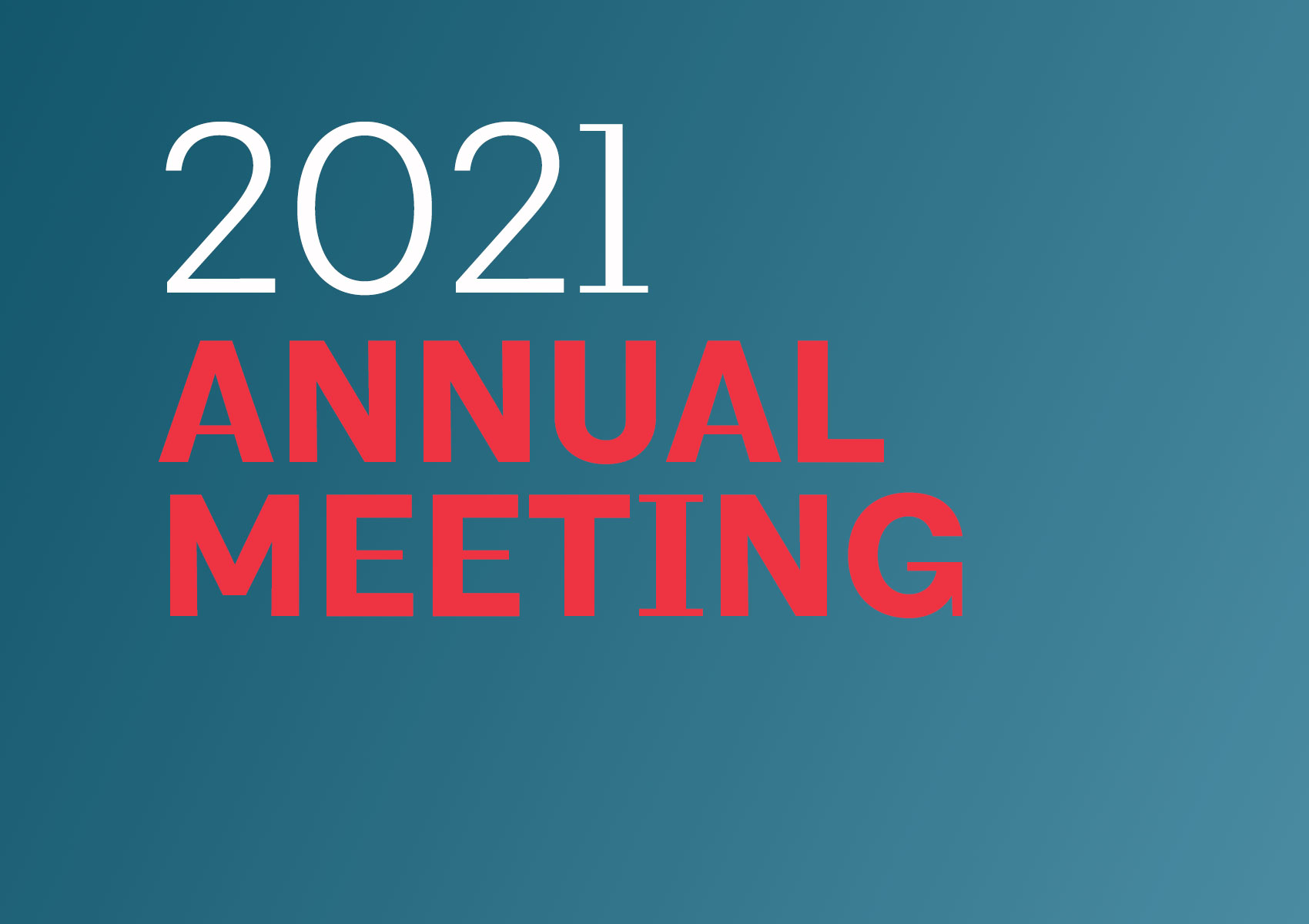Member Congress and Annual Meeting