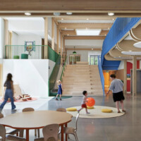 2025 AIA Interior Architecture Award winner Blake School Early Learning Center in Hopkins, Minnesota