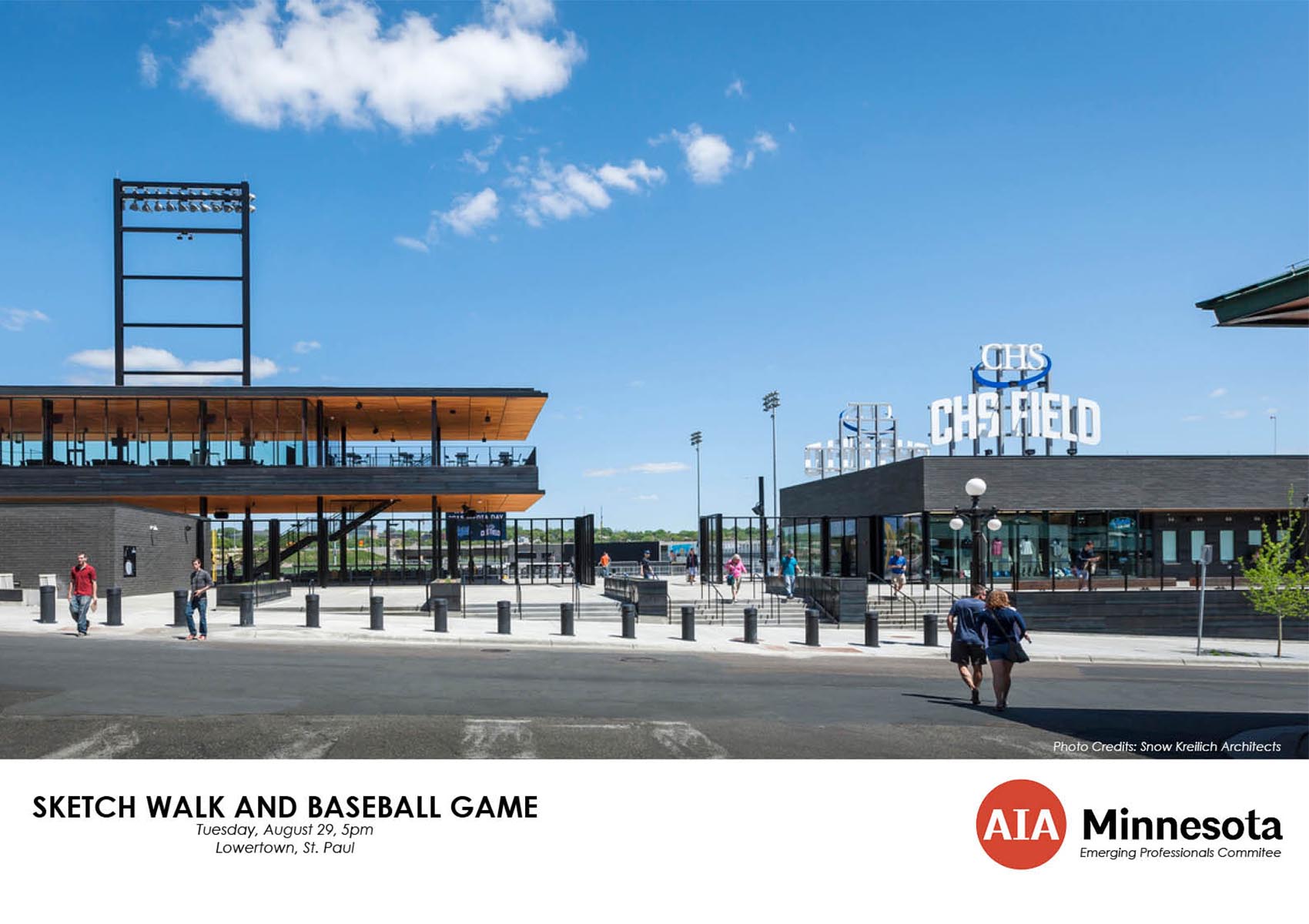 Emerging Professionals Sketch Walk and Baseball Game