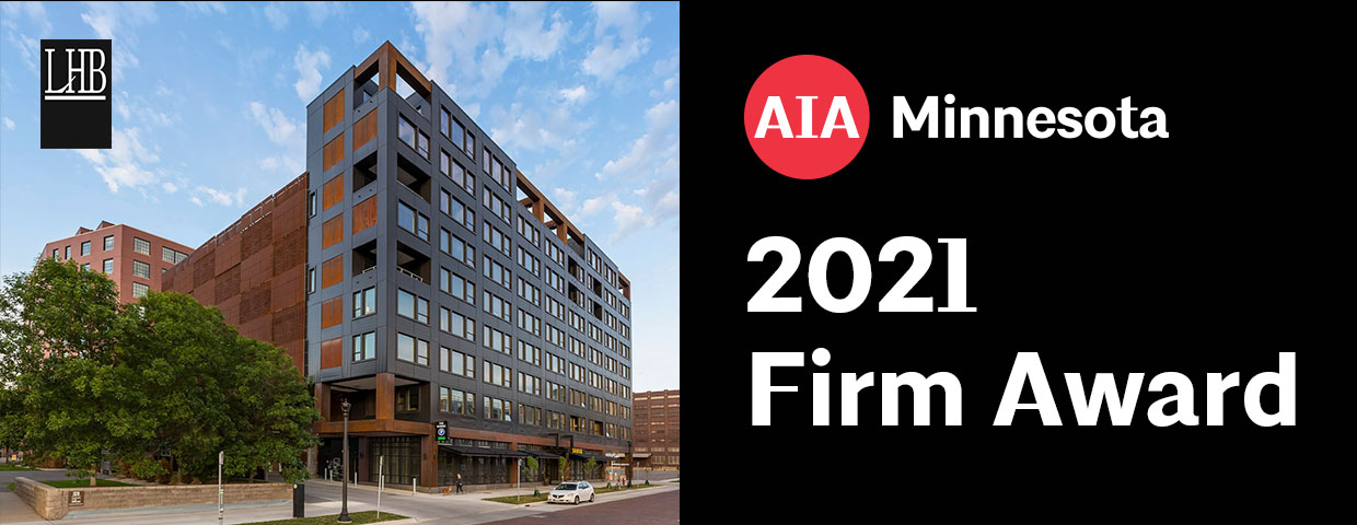 LHB, Inc. Receives 2021 AIA Minnesota Firm Award