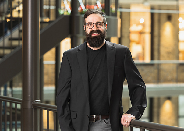 Architect Greg Elsner, AIA, recipient of a 2024 AIA Minnesota Young Architects Award