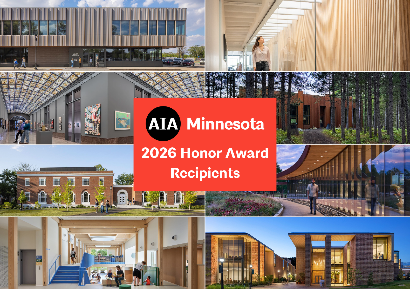 Eight Projects Receive 2026 AIA Minnesota Honor Awards