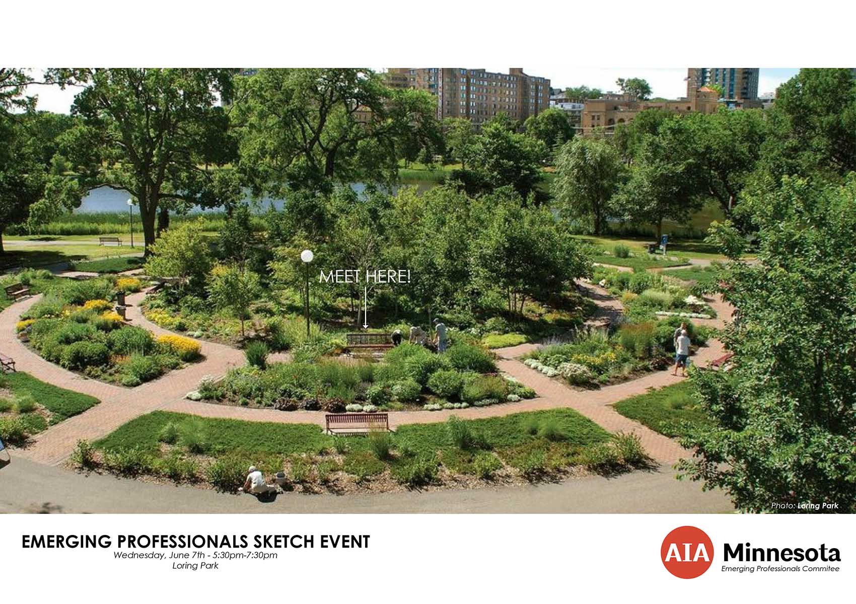 Emerging Professionals Sketch Walk Event