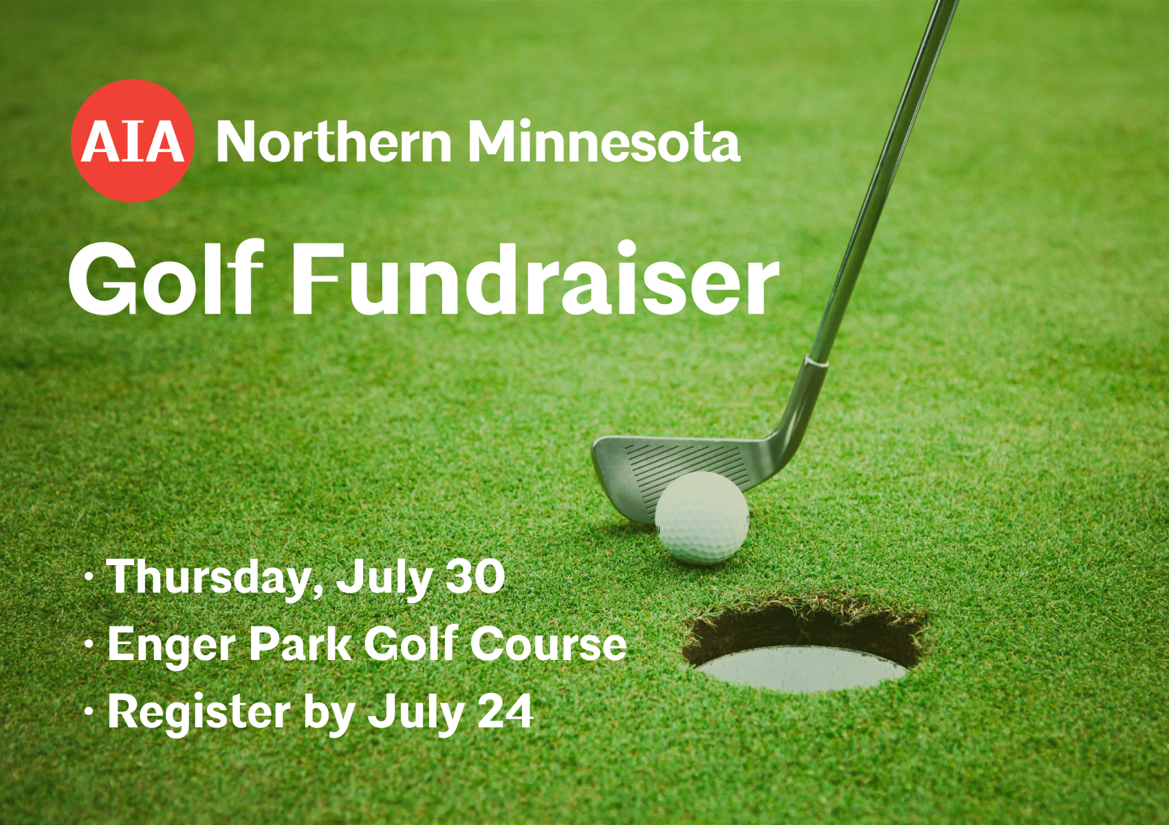New Date! AIA Northern Minnesota Golf Outing