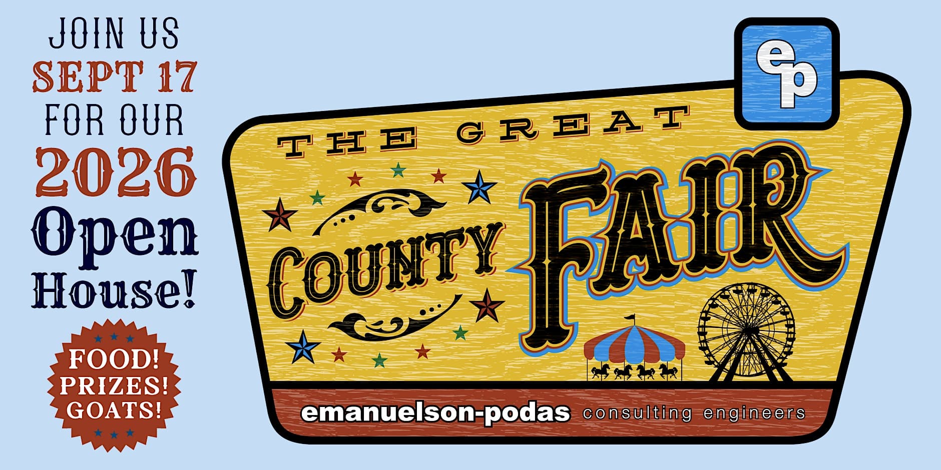 Emanuelson-Podas: The Great EP County Fair Open House 2026